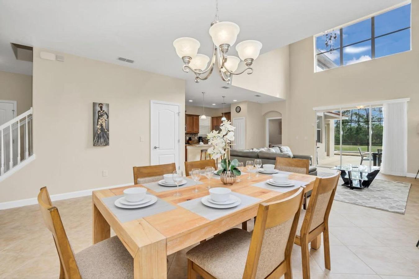 Near Disney - 5Br Home- Games Pool Hot Tub & Bbq Kissimmee Exterior foto